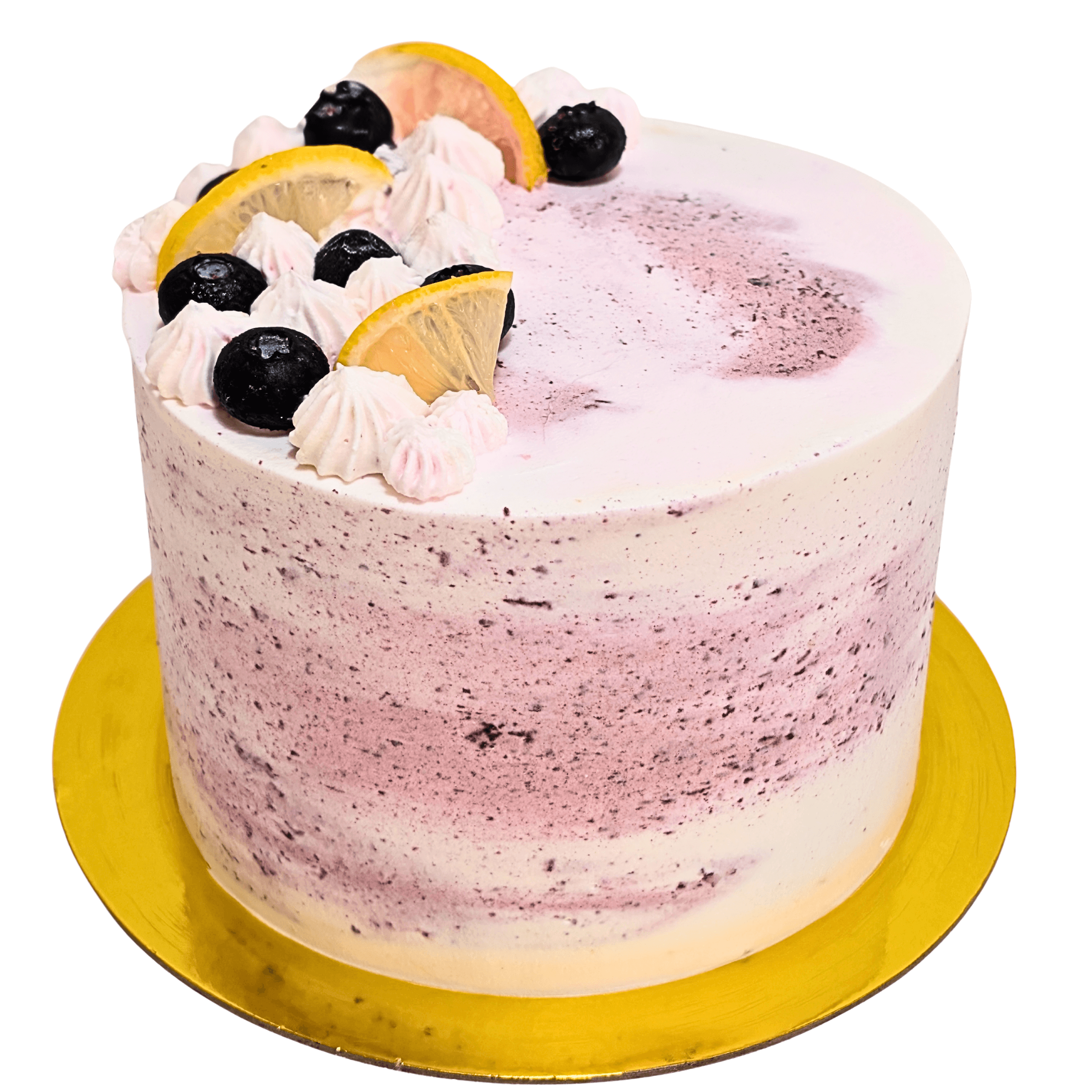 Lemon Blueberry cake in vancouver